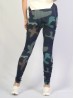 High Waist Camo Stretchy Denim Legging (Non-Fleeced)